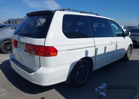 2000 Honda Odyssey Ex z USA, uszkodzony, nr VIN 2HKRL1878YH616940